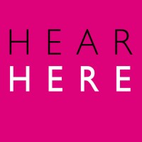 HearHereAgency logo, HearHereAgency contact details