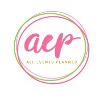 All Events Planned logo, All Events Planned contact details