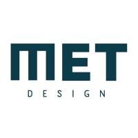 MET Design logo, MET Design contact details