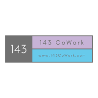 143 CoWork logo, 143 CoWork contact details