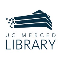 UC Merced Library logo, UC Merced Library contact details