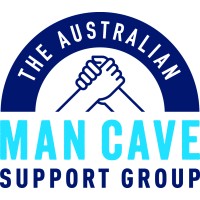 The Australian Man Cave Support Group logo, The Australian Man Cave Support Group contact details