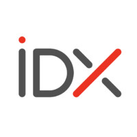 IDX logo, IDX contact details