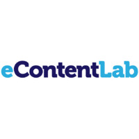 eContentLab logo, eContentLab contact details