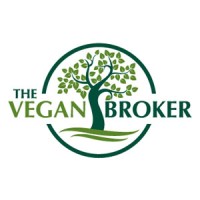 The Vegan Broker logo, The Vegan Broker contact details