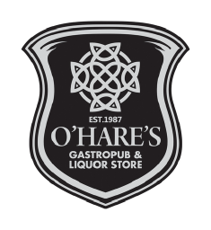 OHares logo, OHares contact details