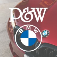 P & W BMW logo, P & W BMW contact details