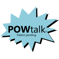 POWtalk logo, POWtalk contact details