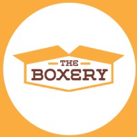 The Boxery logo, The Boxery contact details