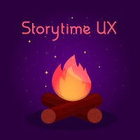 Storytime UX logo, Storytime UX contact details