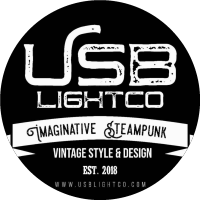 USBlightco logo, USBlightco contact details