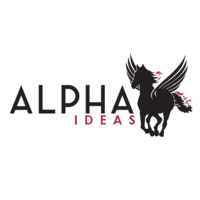 Alpha Ideas logo, Alpha Ideas contact details