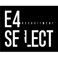 E4Select logo, E4Select contact details