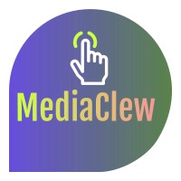 MediaClew logo, MediaClew contact details