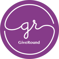 GiveRound logo, GiveRound contact details