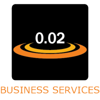 0.02 Business Services logo, 0.02 Business Services contact details