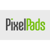 PixelPads logo, PixelPads contact details