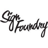 Sign Foundry logo, Sign Foundry contact details