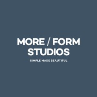 more / form studios logo, more / form studios contact details