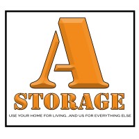 A Storage logo, A Storage contact details