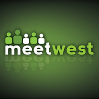 MeetWest logo, MeetWest contact details