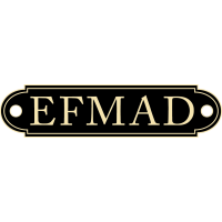 EFMAD logo, EFMAD contact details