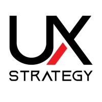 UX STRATEGY logo, UX STRATEGY contact details