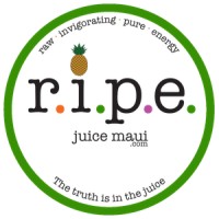 r.i.p.e. juice maui logo, r.i.p.e. juice maui contact details