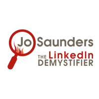 LinkedIn Demystifier  // Jo Saunders // Connectfluence logo, LinkedIn Demystifier  // Jo Saunders // Connectfluence contact details