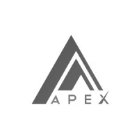 The Apex logo, The Apex contact details