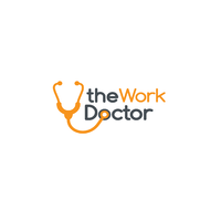 The Work Doctor logo, The Work Doctor contact details