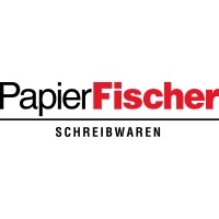 PapierFischer logo, PapierFischer contact details