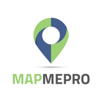 MapMePro logo, MapMePro contact details