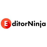 EditorNinja logo, EditorNinja contact details