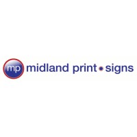 Midland Print • Signs logo, Midland Print • Signs contact details