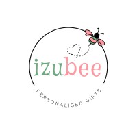 izubee personalised gifts logo, izubee personalised gifts contact details