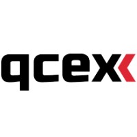 QCEX logo, QCEX contact details