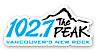 102.7 The Peak - Vancouver's New Rock logo, 102.7 The Peak - Vancouver's New Rock contact details