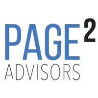 Page 2 Advisors logo, Page 2 Advisors contact details