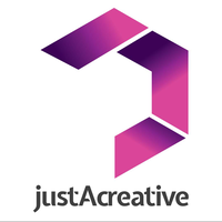 justAcreative logo, justAcreative contact details