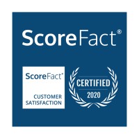 ScoreFact logo, ScoreFact contact details