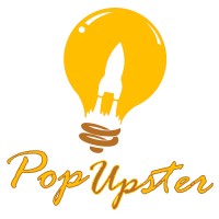 Popupster logo, Popupster contact details