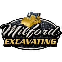 Milford Excavating logo, Milford Excavating contact details