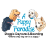 A Puppy Paradise logo, A Puppy Paradise contact details