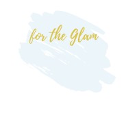 For the Glam logo, For the Glam contact details