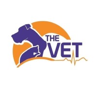 The Vet logo, The Vet contact details