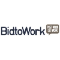 BidtoWork logo, BidtoWork contact details