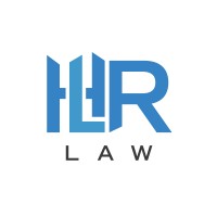 HLR Law logo, HLR Law contact details