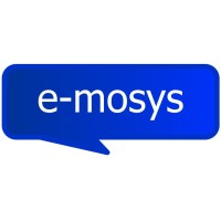 E-MOSYS logo, E-MOSYS contact details