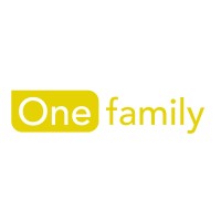 One Family logo, One Family contact details